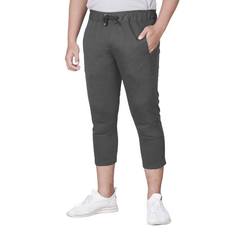 Promo EZRA 7/8 Slim-Fit Pants Grey Celana Casual Training - M