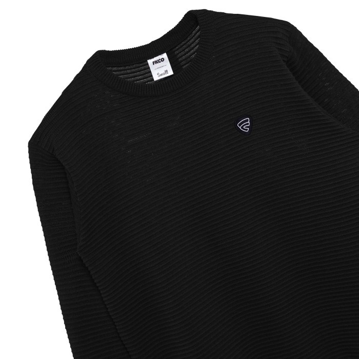 SWEATER FRIDAY KILER | HORIZON KNIT BLACK