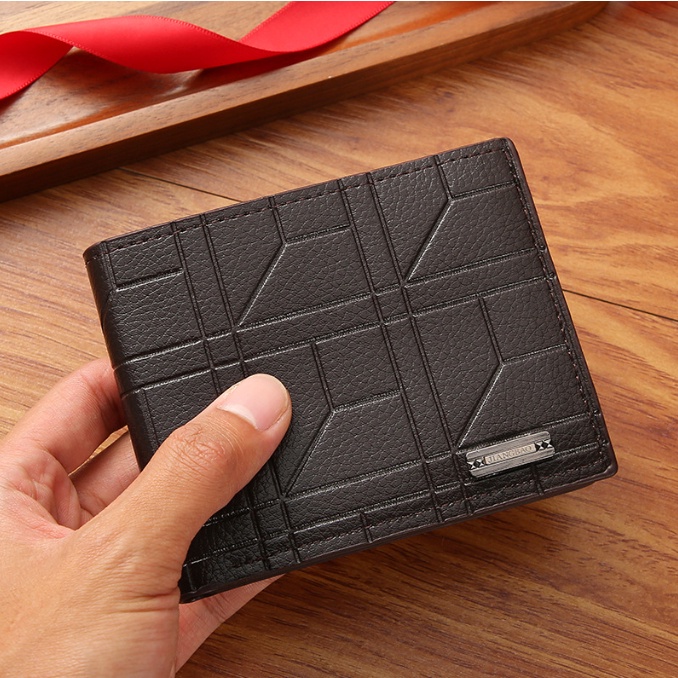 KeiKei D1911 Dompet Pria Lipat Men Fashion Letter Wallet