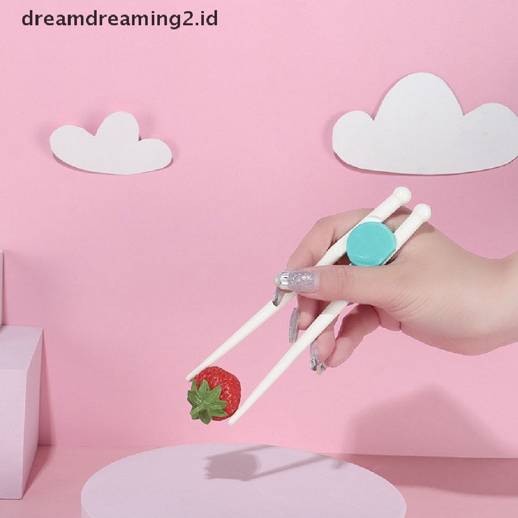 (hot) 1pasang Sumpit Untuk Sushi Bayi Anak Kartun Makanan Stik Mudah Digunakan Pelatihan Belajar Menyenangkan Helper Dishes Dinner Game Alat Dapur//