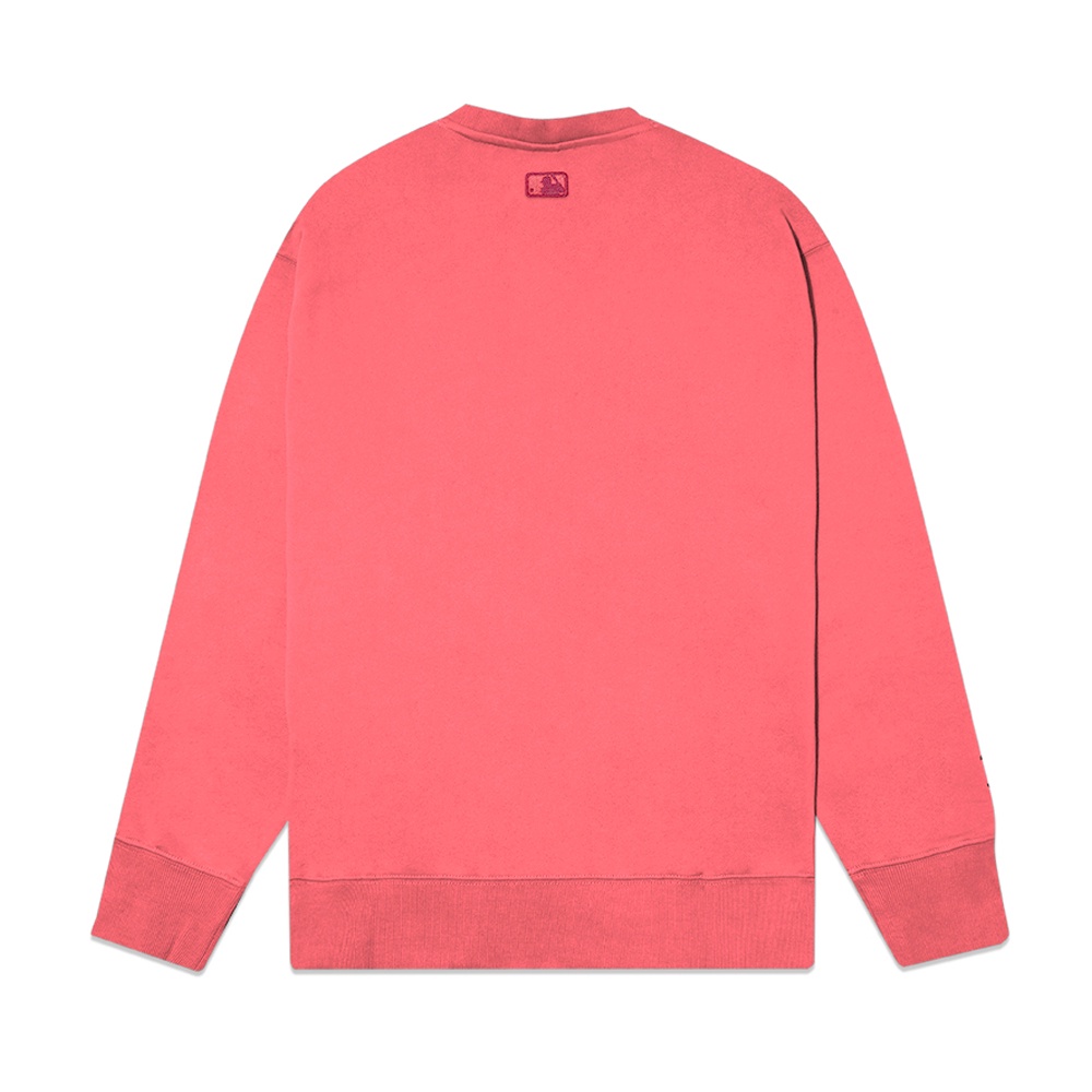 M7B Like LA Dodgers Cartoon Overfit Sweatshirt Pink