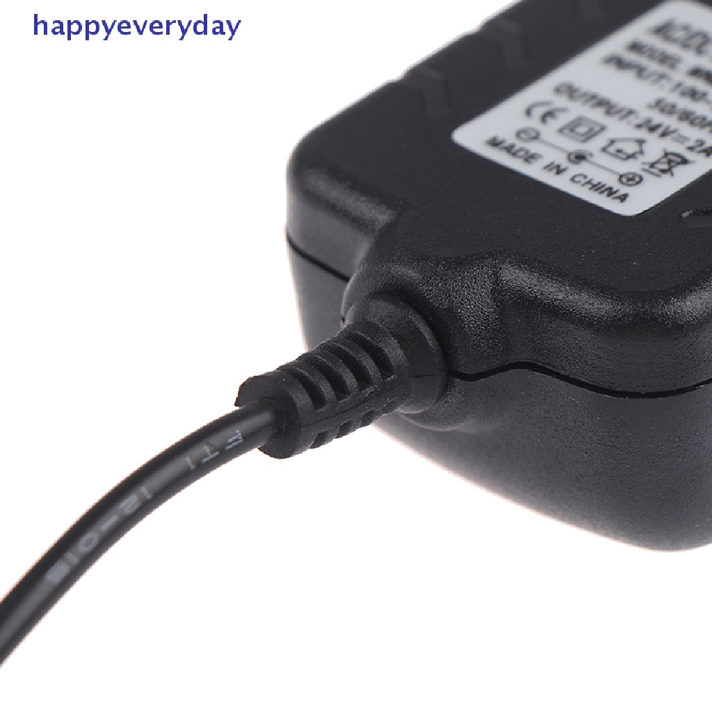 [happy] 1pc Adaptor Power Supply 24V 2A Untuk Lampu LED UV Pengering Kuku Nail Art Tools [ID]