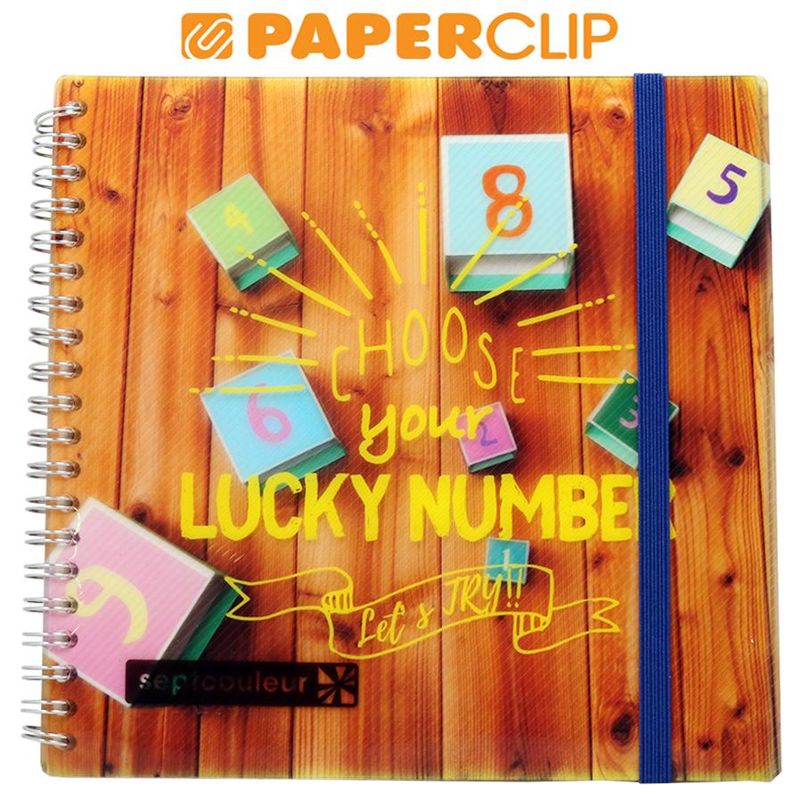 

NOTEBOOK B6 MARUMAN SEPTCOULEUR N536C2 LUCKY NUMBER