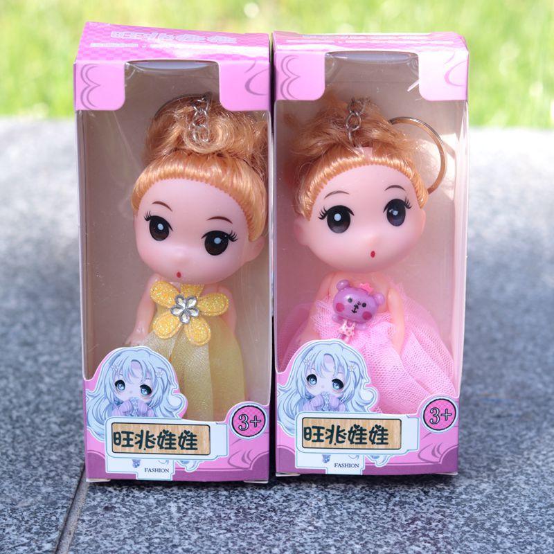 Kotak Hadiah Boneka Puzzy 12cm Dengan Wangzhao Princess Girl Toy Hadiah Anak Hadiah Sekolah