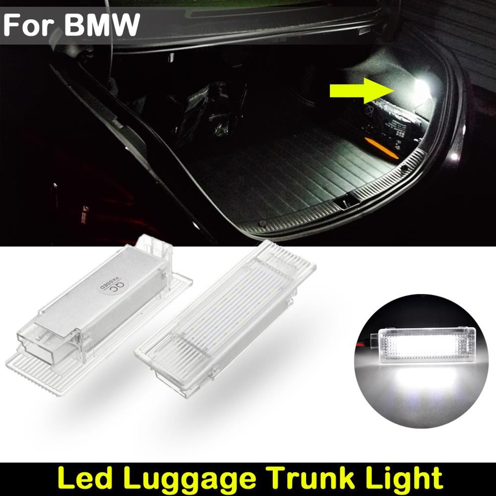 2pcs Lampu Bagasi Bagasi LED Lampu Untuk BMW F20 F21 F30 F31 F34 F32 F10 F11 F07 F15 E84 F26 F01N F02N