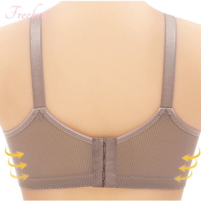 Renda Push Up Bra Seamless Pakaian Dalam Wanita Bh Lingerie Sexy Tanpa Kawat Kancing Depan Dewasa