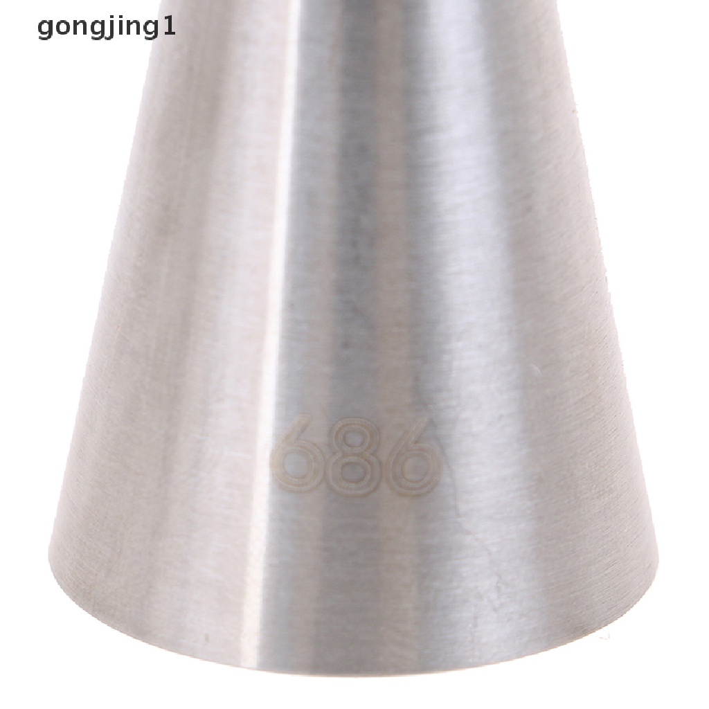 Ggg 3pcs Nozzle Kue Cream Dekorasi Cupcake Steel Icing Piping Nozzle Alat Pastry ID