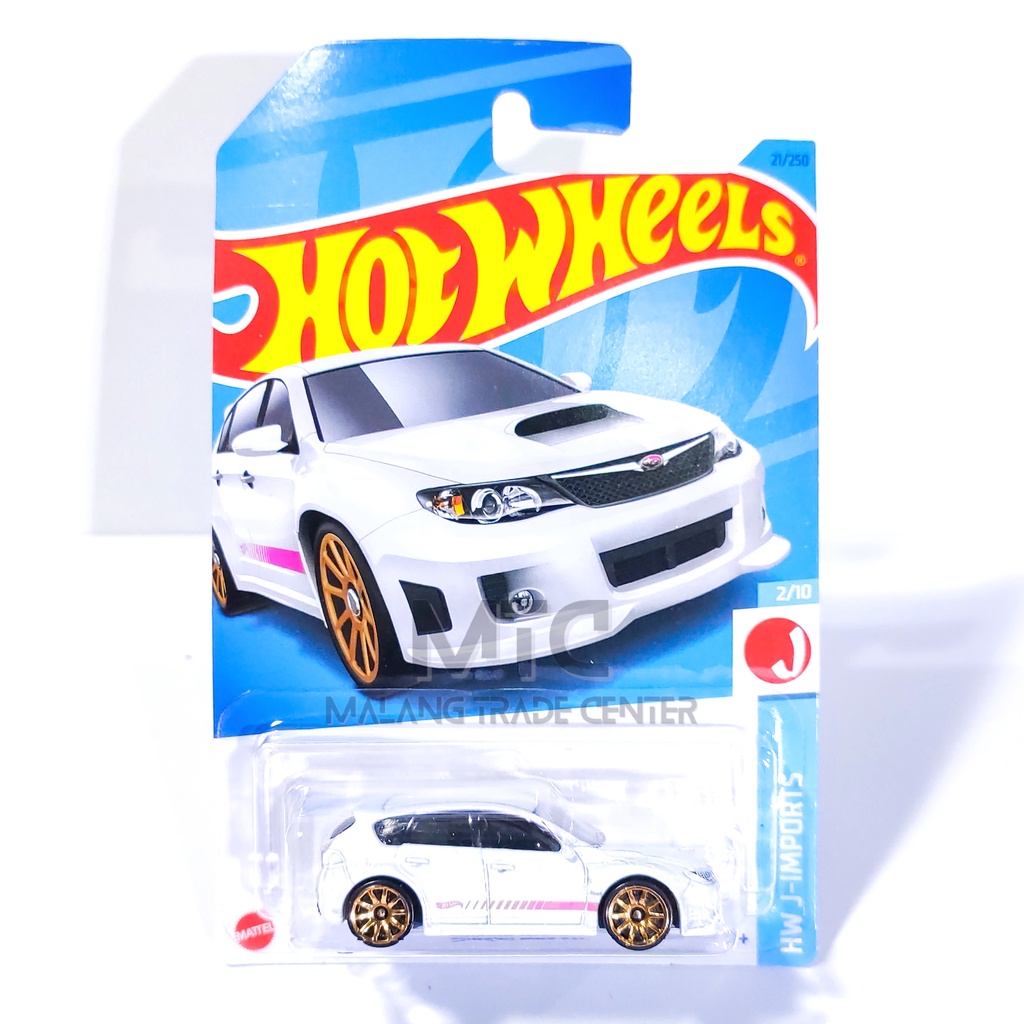 Hot Wheels Subaru WRX STI White F 2023