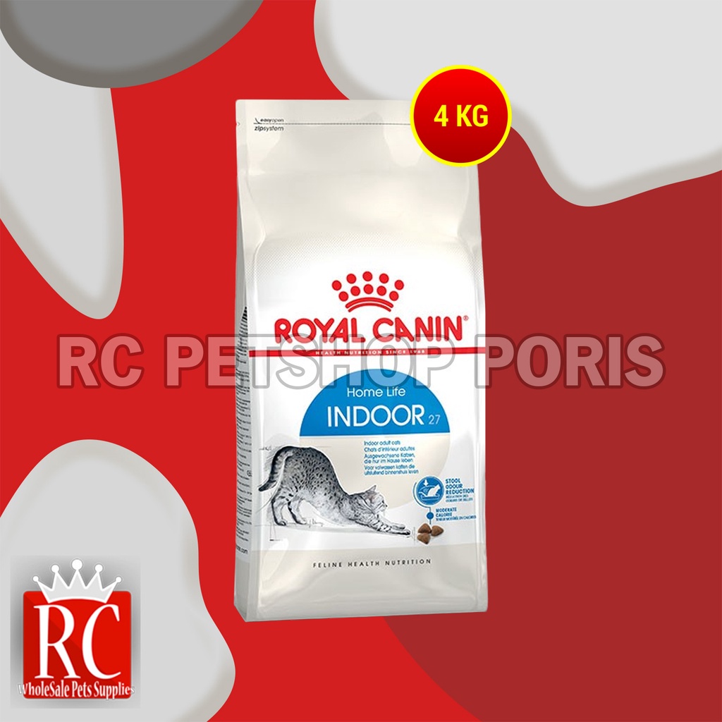 Cat Food / Makanan Kucing Royal Canin Indoor 27 4 Kg