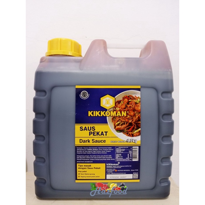 

Kikkoman Dark Sauce Hallal|Saus Pekat 5,7 Kg