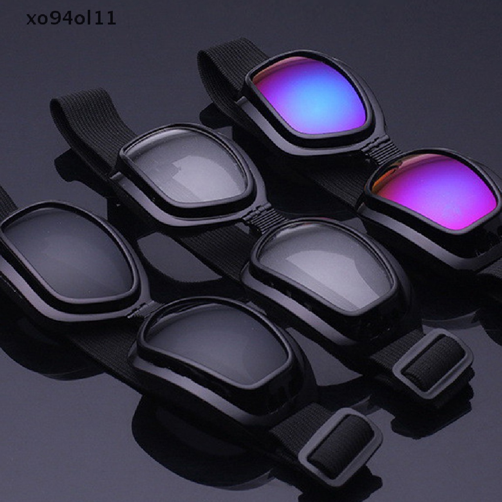 Xo Protection Goggles Clear Glasses Motor Riding UV Protection Goggles Angin Debu Tahan Debu Bersepeda Outdoor Sport Goggles OL