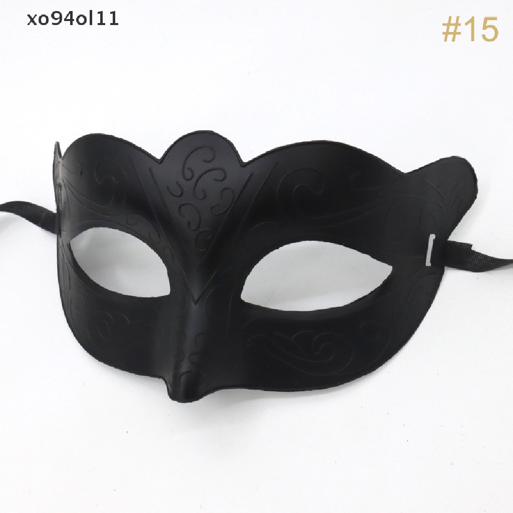 Xo 1PC Topeng Masquerade Topeng Pesta Kostum Halloween Wanita Pria Fancy Dress OL