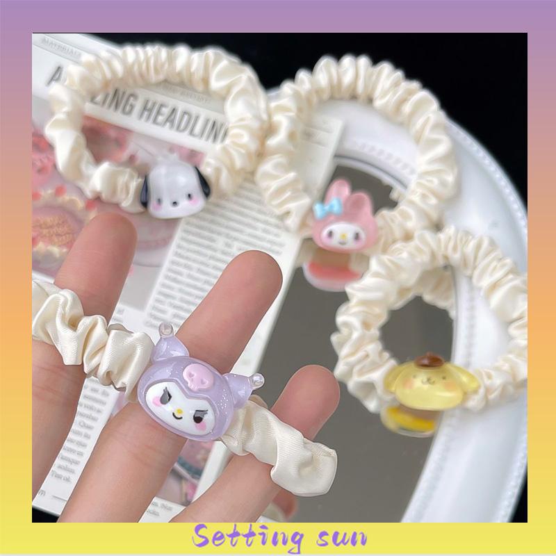 1 Pc Kunciran Karet Gelang Sanrio Kulomi Lucu TN