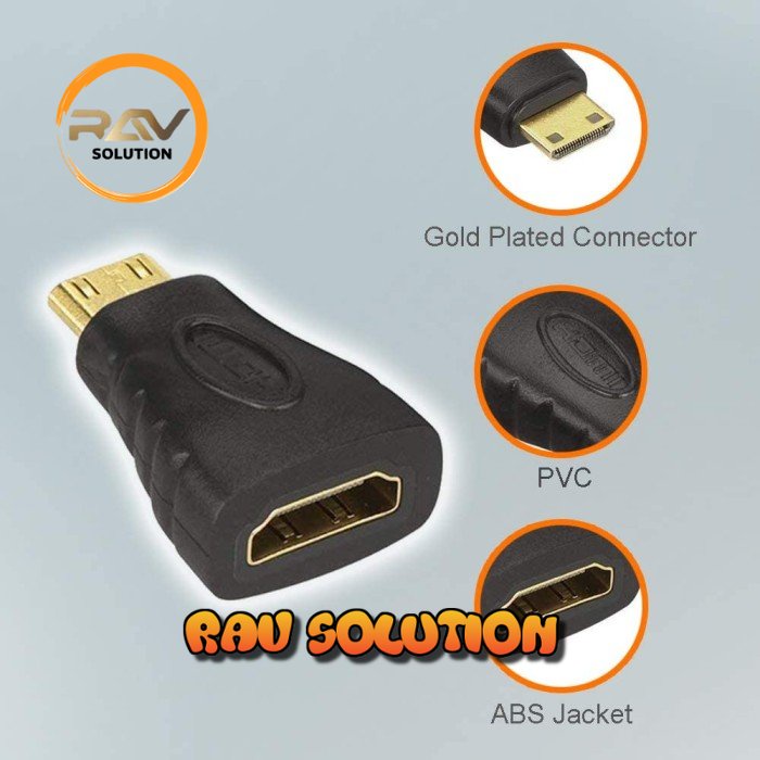 connector HDMI mini to HDMI / gender HDMI mini / konektor HDMI mini - SET A