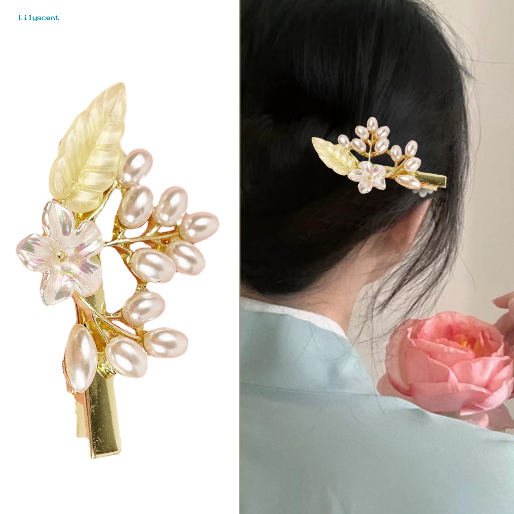 Lilyscent Hiasan Kepala Hair Barrette Aksesoris Rambut Poni Samping Memperbaiki Jepit Rambut Gaya Korea