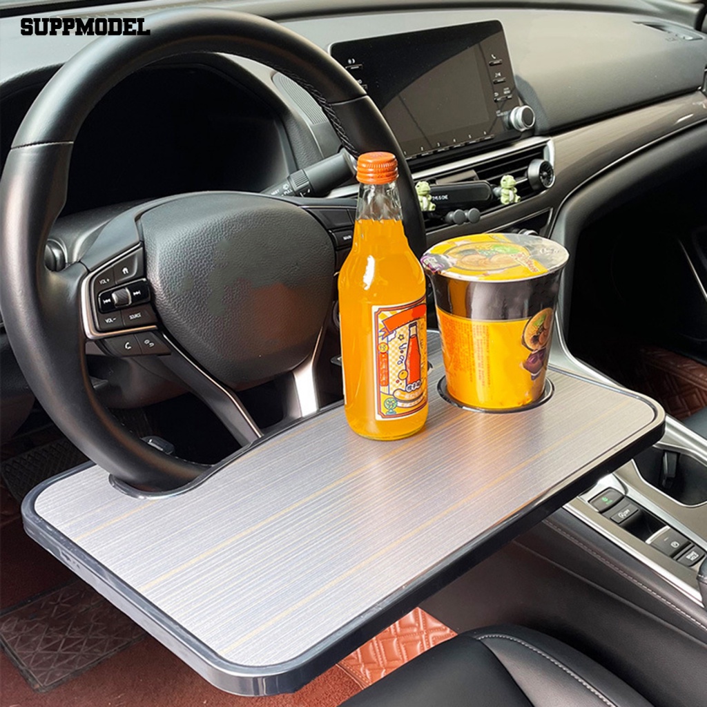 Suppmodel Struktur Stabil Piring Makan Mobil Aksesoris Mobil Setir Meja Makan Anti slip
