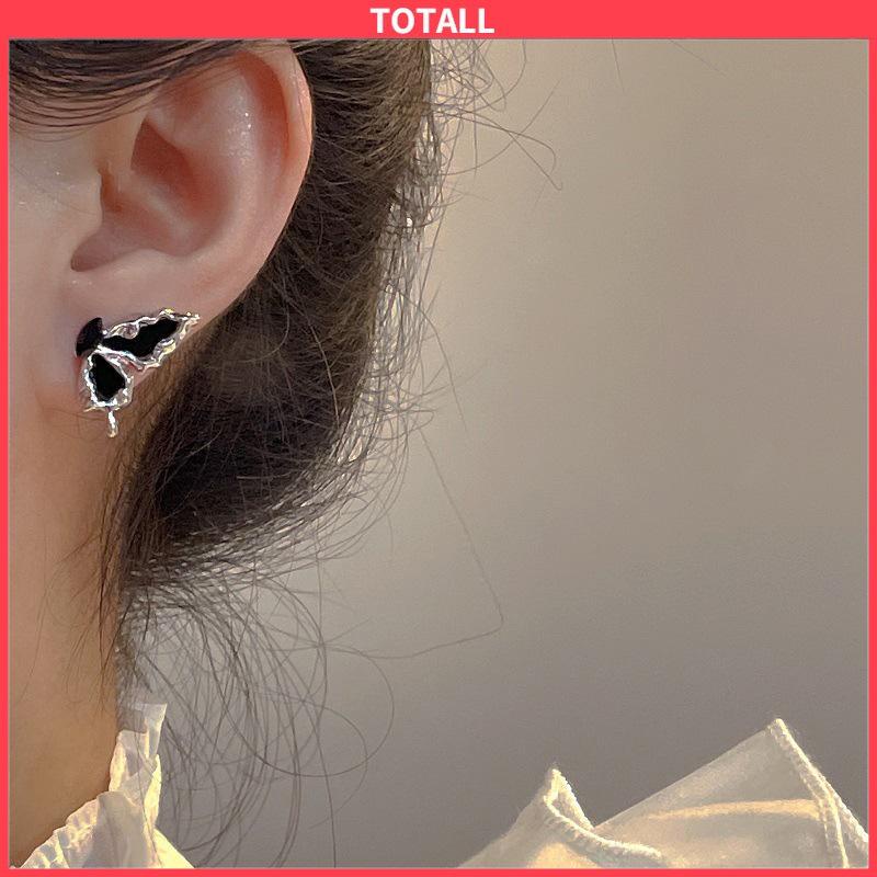 COD Anting Tusuk Sterling Silver 925 Desain Kupu-kupu Anting Untuk Wanita-Totall