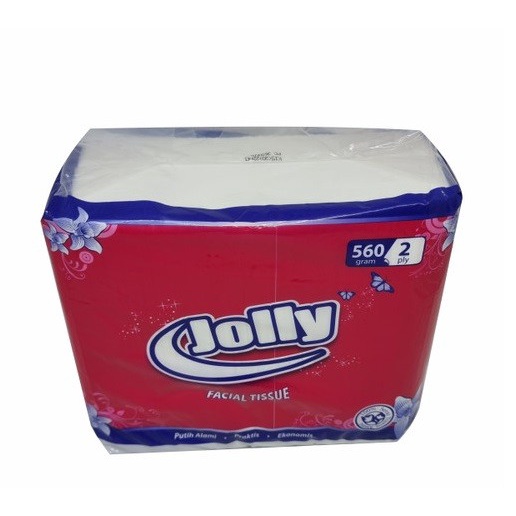 (Pack) Jolly Tissue Tisue Tisu Facial Soft Pack Kiloan 560Gram 560Gr