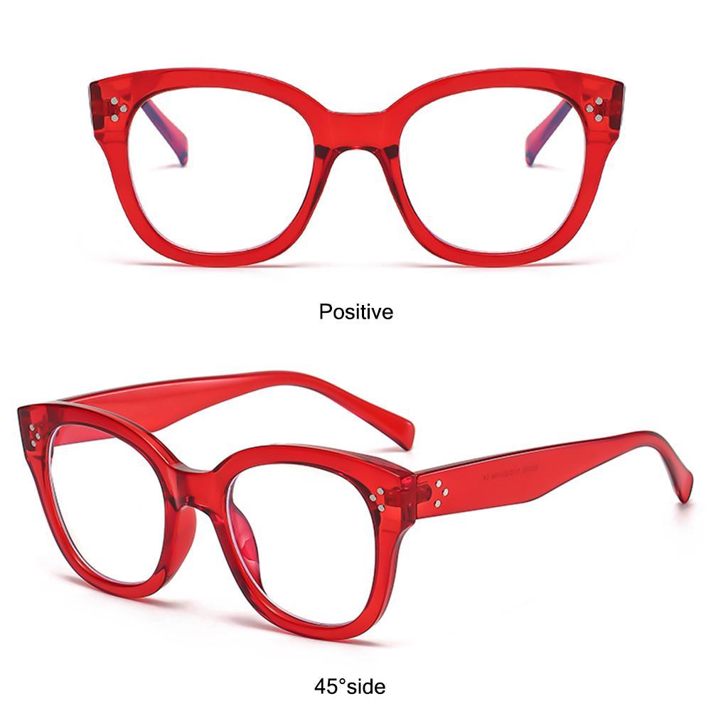 Kacamata Blue Light Populer Komputer Gaming Oversized Anti Eyestrain Eyeglasses