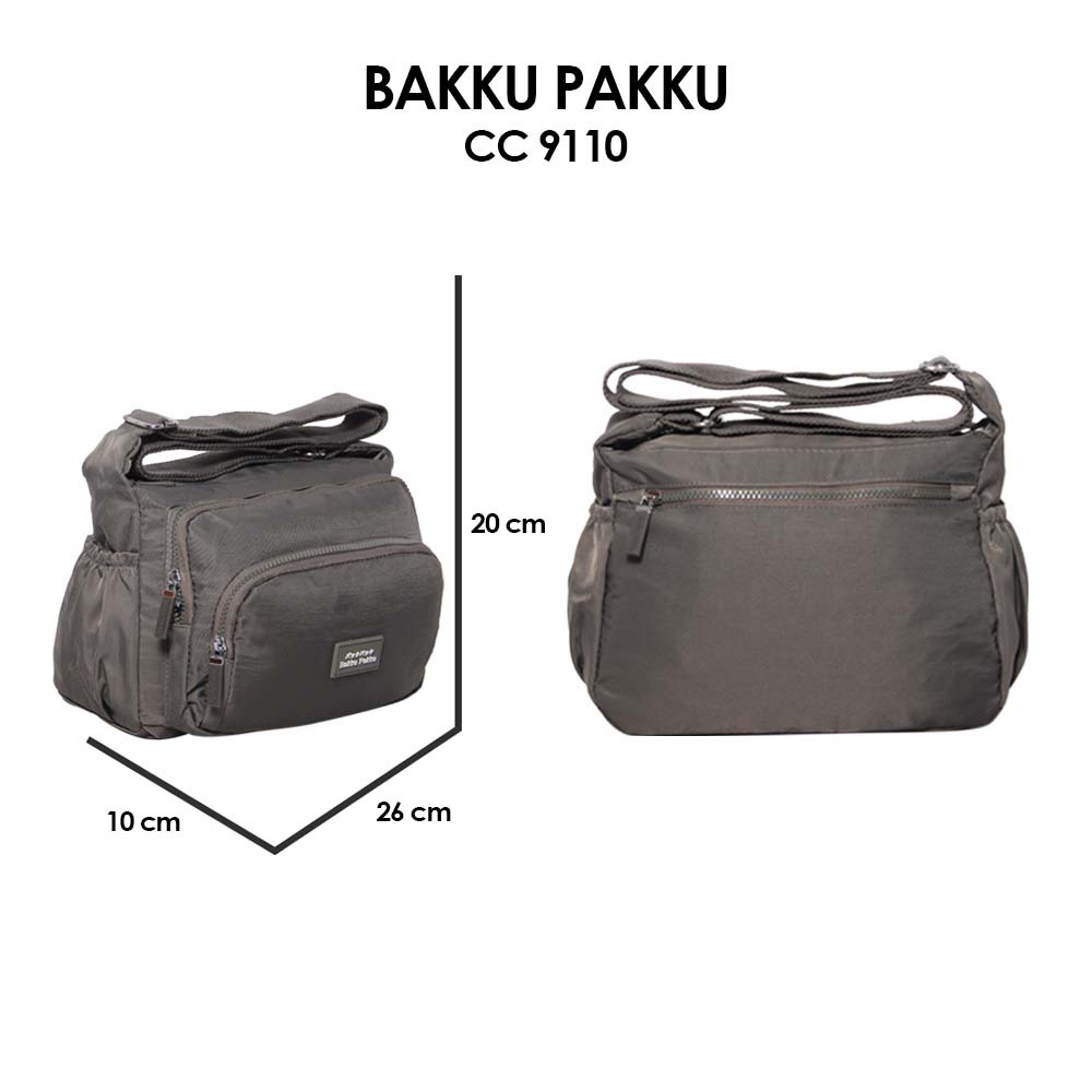 Tas Selempang Perempuan Remaja Import Bakku Pakku 9110 Fashion Slingbag Korea