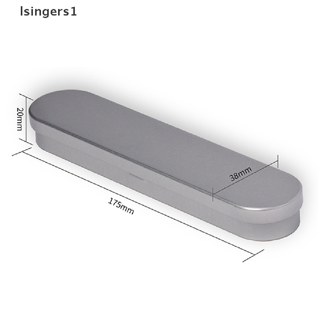 [lsingers1] Fountain pen box Metal pencil case Kotak Alat Tulis Sekolah Untuk Anak-Anak Siswa Pulpen case Lucu Tin box Kotak Penyimpanan Hadiah Butik