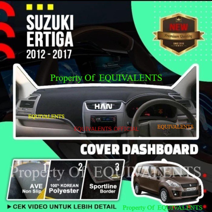 BUY 1 GET 7 | Alas Cover Dashboard ERTIGA LAMA 2012-2015/2016/2017