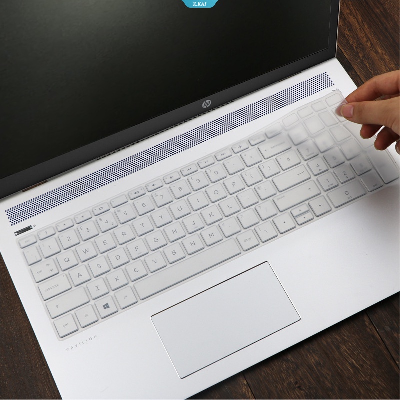 Silikon Keyboard Film Desktop PC Cover Untuk HP 15.6 Inch Ranger Pavilion15- Cc707tx Waterproof Full Coverage Film Pelindung [ZK]