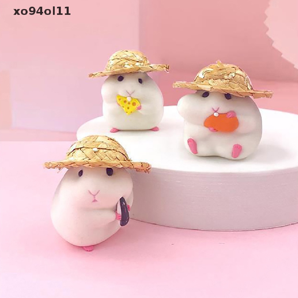 Xo 1Pc Hiasan Mobil Hamster Perlengkapan Dekorasi Konsol Tengah Jendela OL