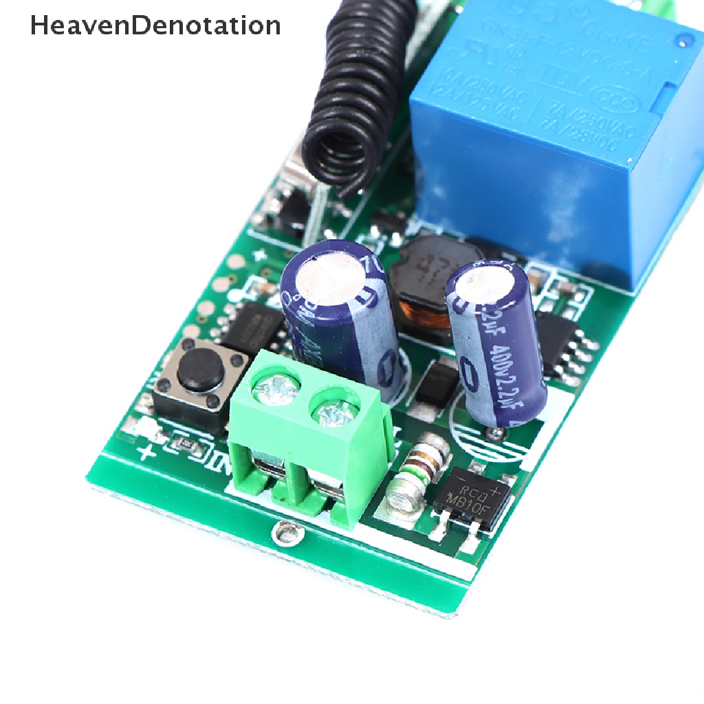 [HeavenDenotation] 433mhz AC 110V 220V 1CH Wireless Remote Control Switch Modul Receiver RF HDV