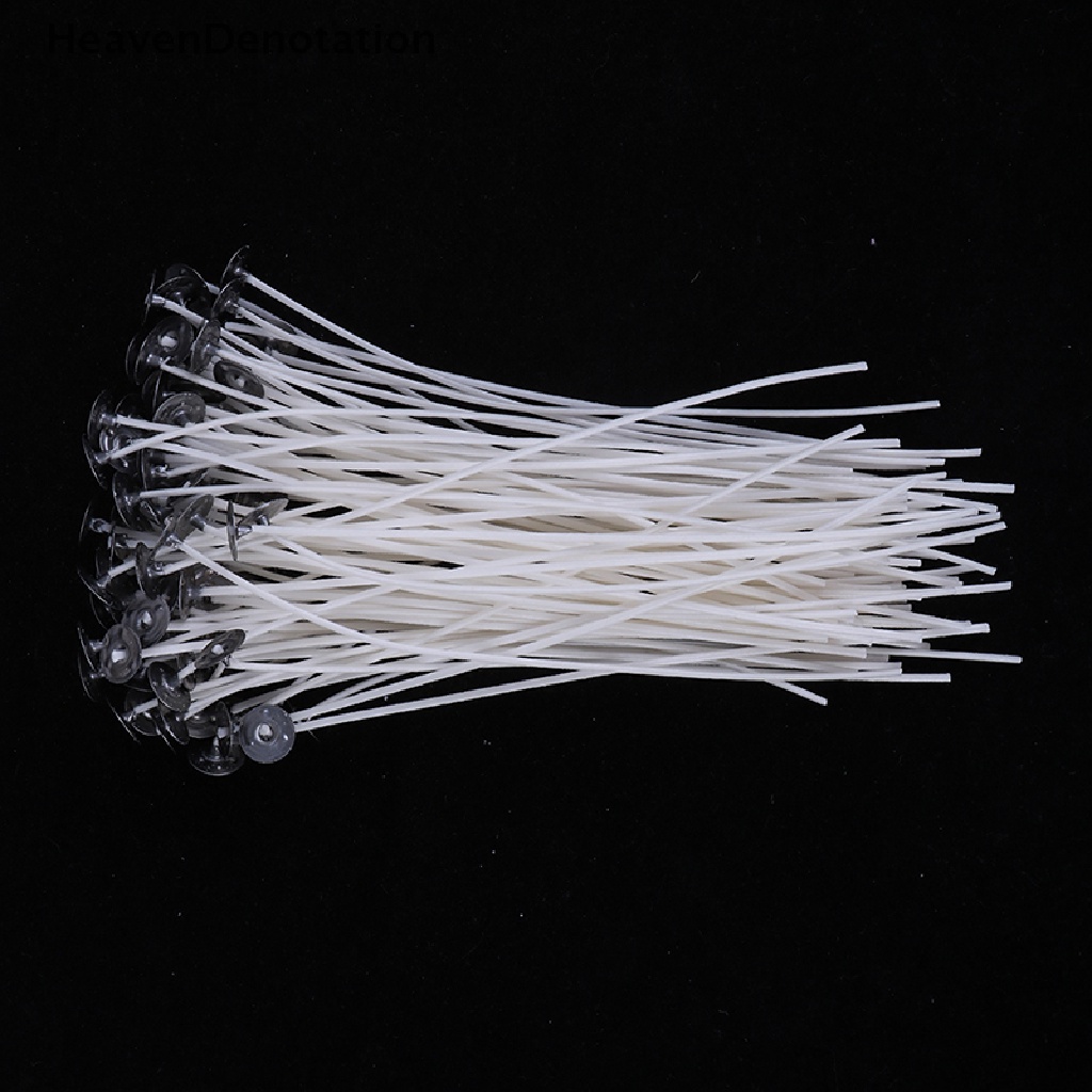 [HeavenDenotation] 100pcs Wicks Cotton Core Wd Wick Dengan Sustainer Untuk Novelt HDV