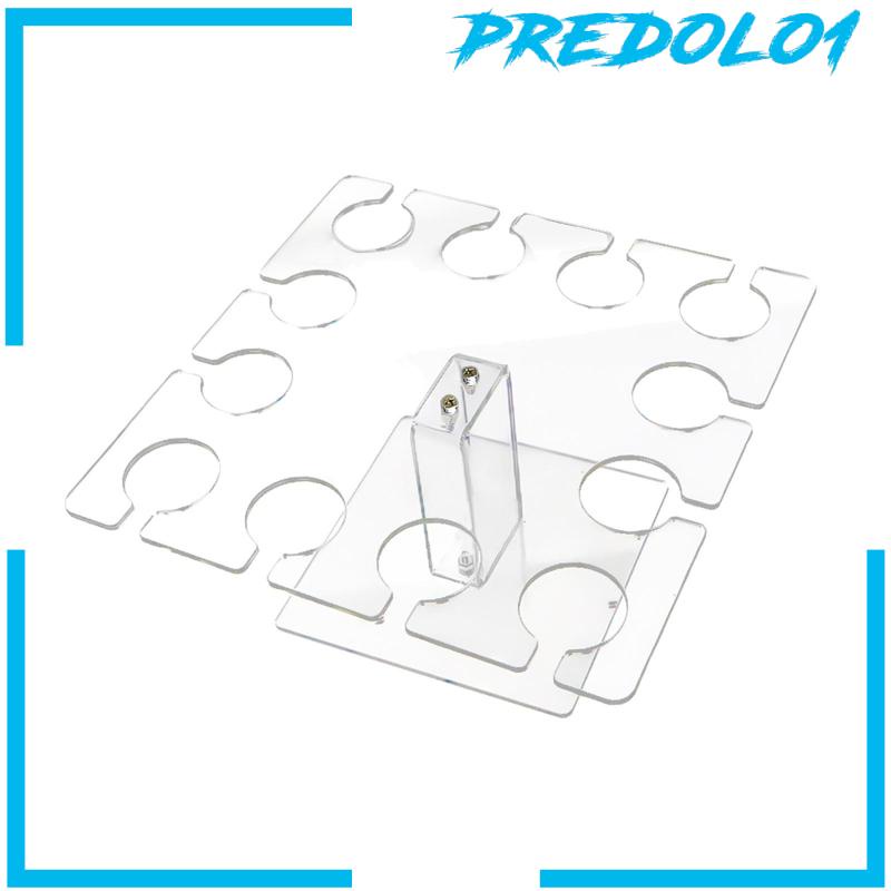 [Predolo1] Tempat Kaca Acrylic Kokoh Mini Universal Untuk Meja Meja Wedding