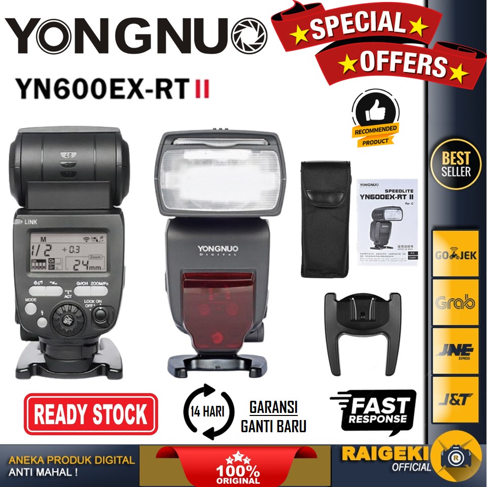 Yongnuo Speedlite YN600EX-RT II for Canon - Flash Yongnuo YN600 EX-RT