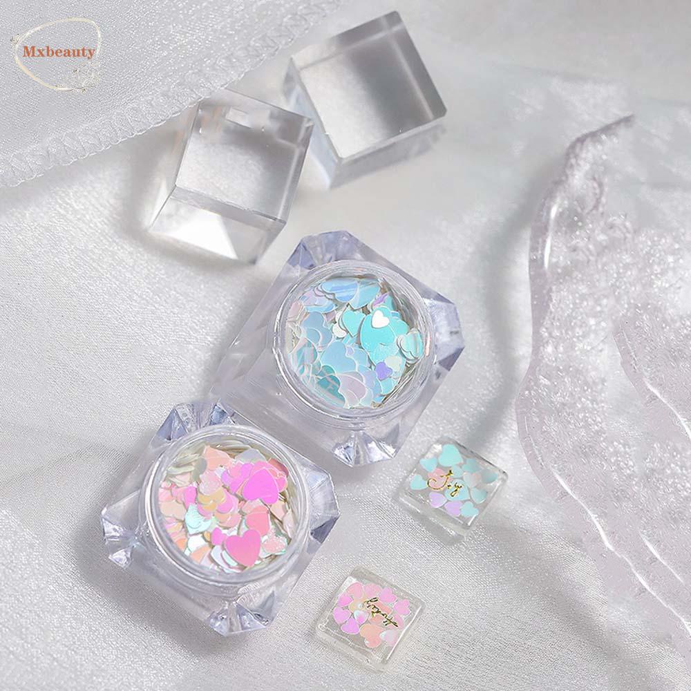 Mxbeauty Nail Art Love Payet Ultra Tipis Glitter Pesona Manikur Aksesoris