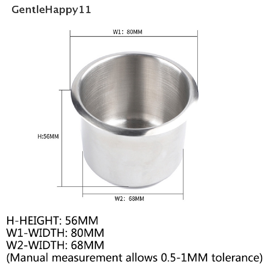 Gentlehappy Car Mounted RV Refitg Aksesoris Refitg Mobil Stainless Steel Water Cup Holder Car Mounted Cup Holder id