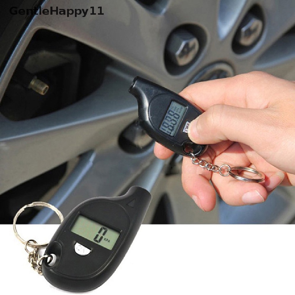 Gentlehappy Test Meter Pengukur Tekanan Angin Ban Roda Otomatis Digital Untuk Kendaraan Motor Mobil id