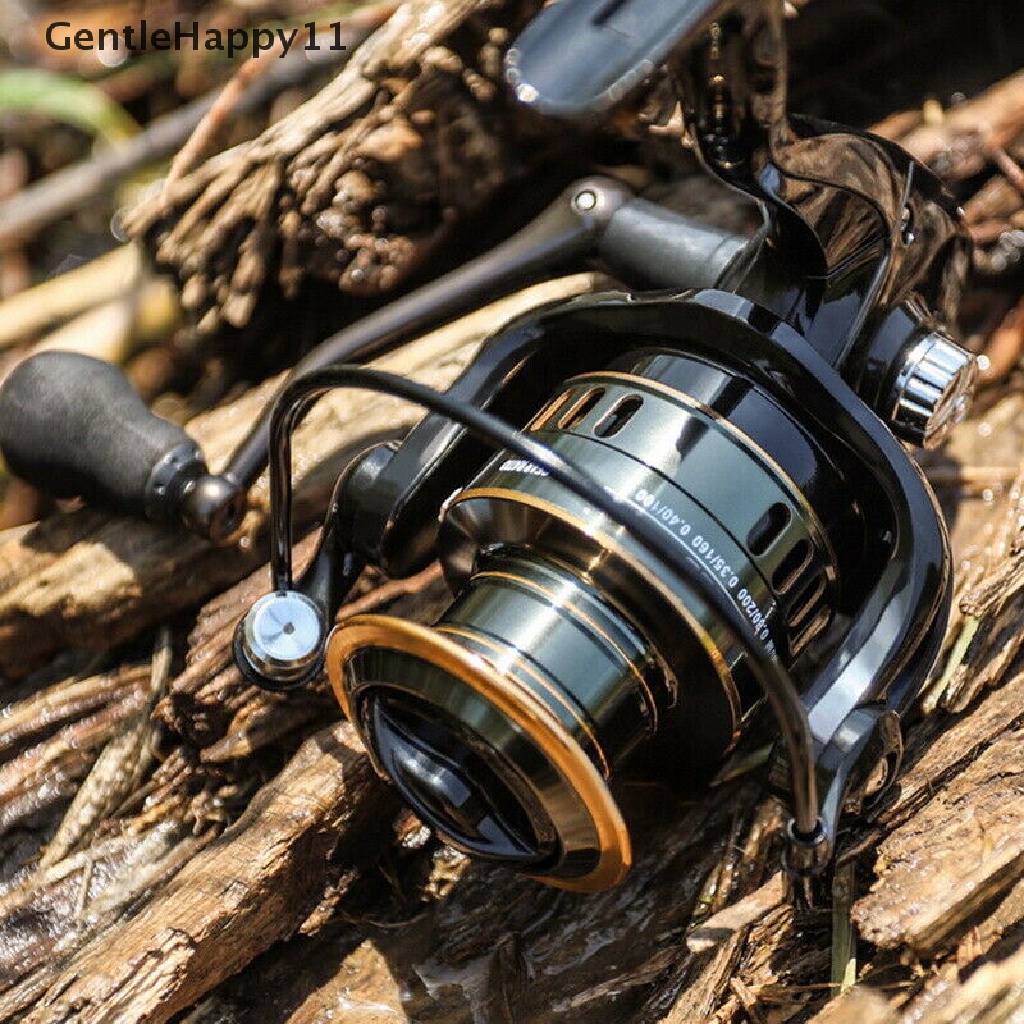 Gentlehappy Gulungan Pancing HE1000-7000 Max Drag 10kg High Speed Metal Spool Spinning Reel id