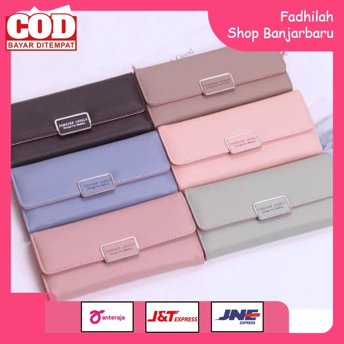 DOMPET WANITA IMPOR 6016 DOMPET PANJANG | FADHILAH SHOP BJB