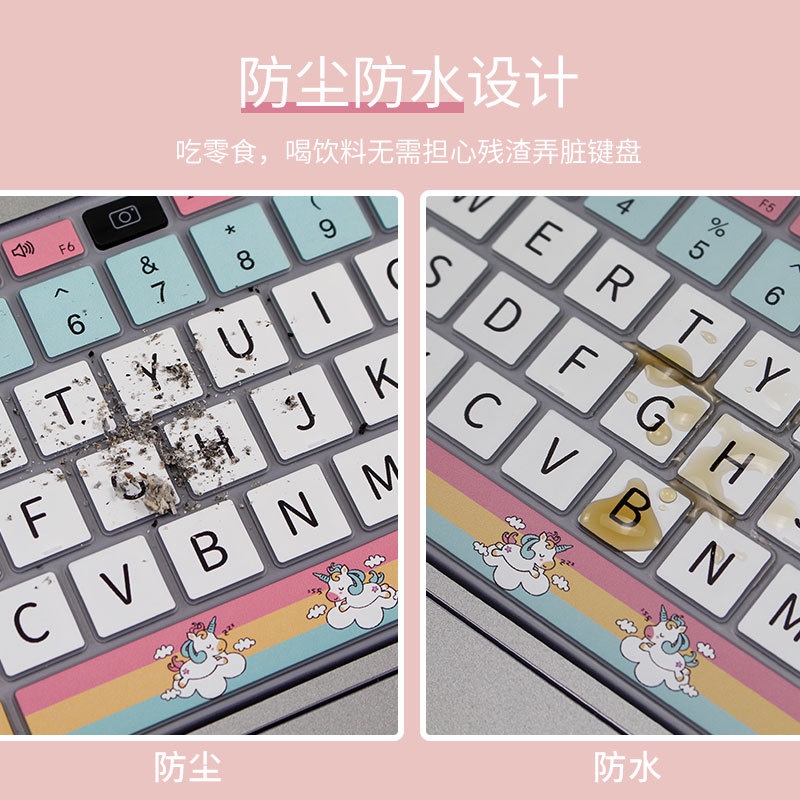 Cover Keyboard Silikon Desain Stylish Keypad Film Pelindung Kulit Untuk Lenovo/HP