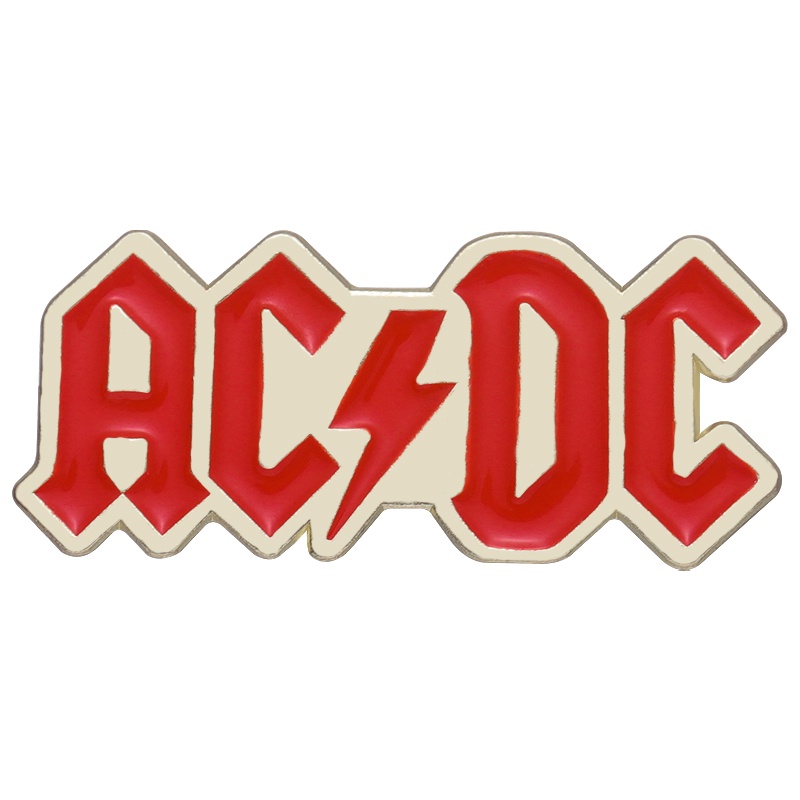 Acdc Bros Band Rock Lencana Retro Heavy Metal Musik Kipas Hadiah Aksesoris Pakaian