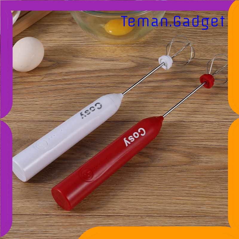 TG -  DPR Cosy Hand Mixer Mini Pengocok Telur Balloon Whisk Foamer USB Charge - C304