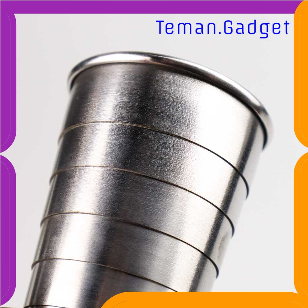 TG - OLR Gantungan Kunci Gelas Lipat Camping Folded Cup 69 ml - 7011