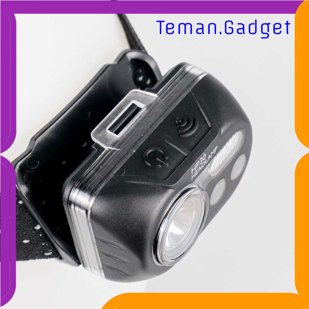 TG - OLR JETBeam Senter Kepala Headlamp LED USB Rechargeable 200 Lumens - HP30