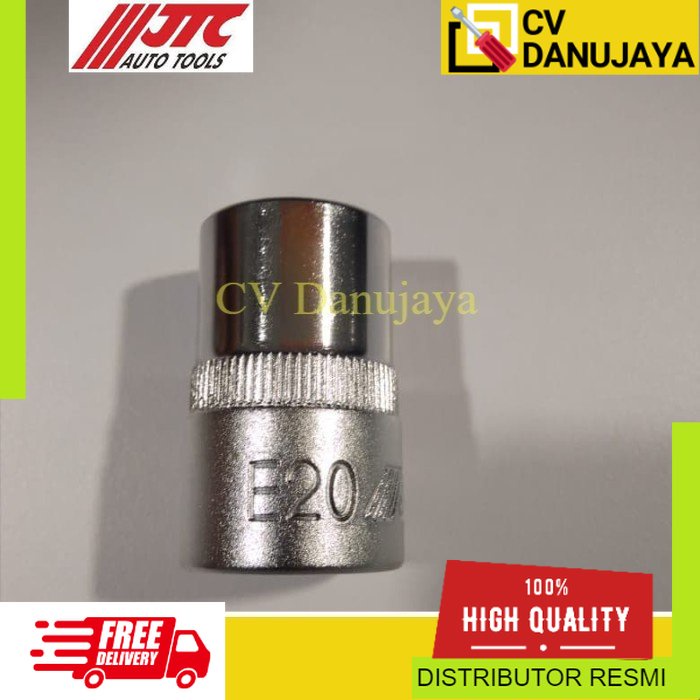 JTC 43520 Star Socket Mata Kunci Sok Mata Soket Sock Bintang 1.2 E20