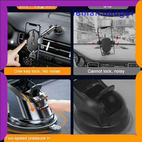 TG - KMP AUW Phone Holder Car Dashboard 360 Adjustable with Suction Bracket - BT-029