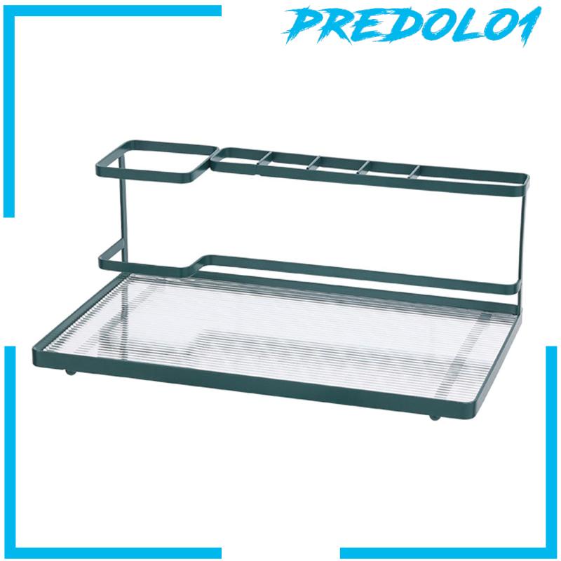 [Predolo1] Tempat Sikat Gigi Elektrik Rak Organizer Counter Kamar Mandi Untuk Vanity Cream