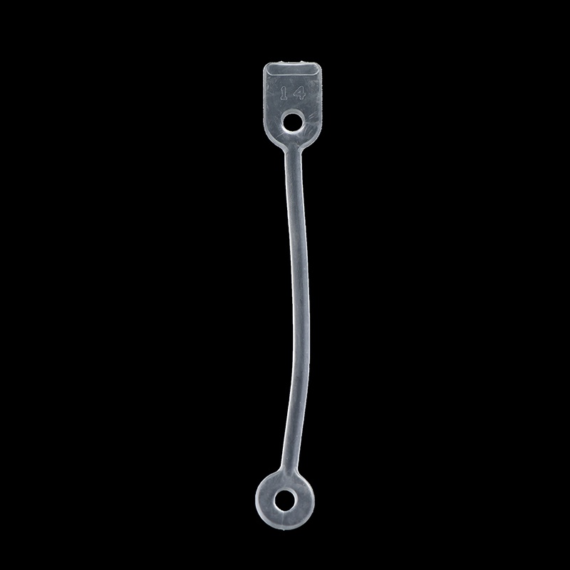 Power 50pcs Perm Rod Bands Pengganti Karet Gelang Elastis Perm Batang Curler Roller ID