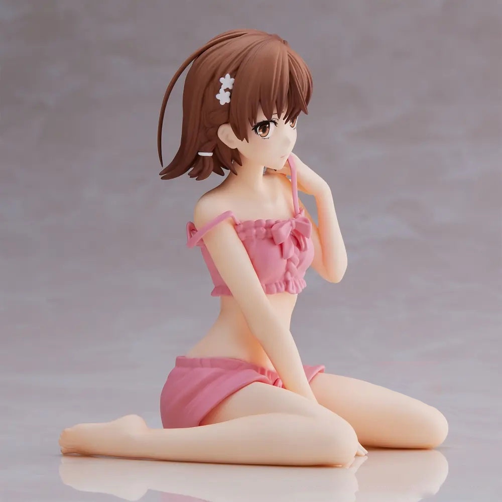 11cm Anime A Ilmitenific Railgun Mikoto Misaka Figure Gadis Lucu Mie Stopper Action Figure Mainan Model Koleksi PVC