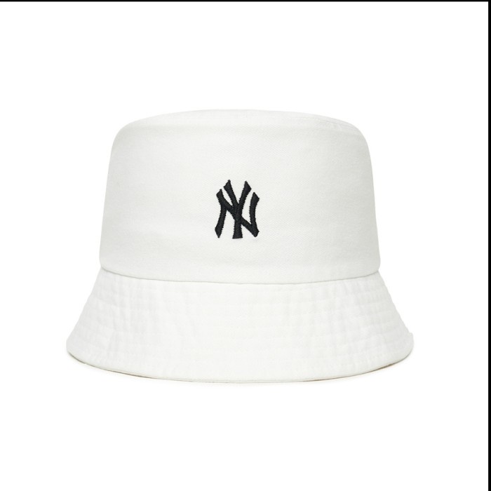 [ORIGINAL 100%] MLB Bucket Hat Collection [HIDDEN TAG] - Rookie White