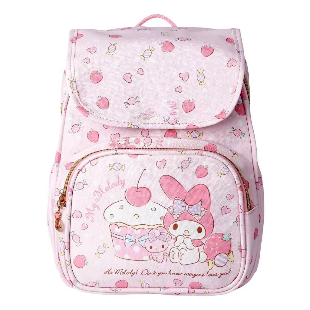 Tas Ransel sanrio Premium Backpack sanrio anak / Tas ransel cinnamoroll kuromi melody / Tas anak sekolah