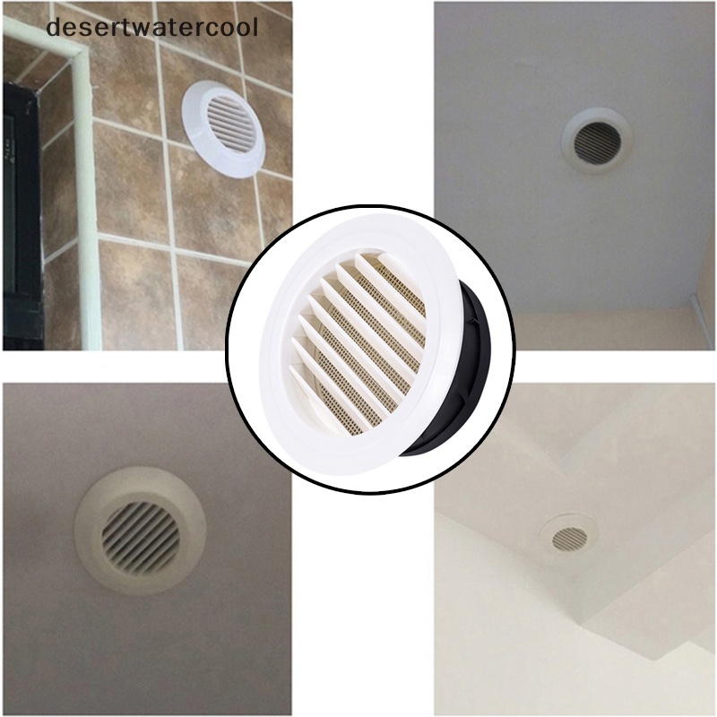 Deid Exterior Wall Air Vent Grille Kisi Ventilasi Udara Bulat Plastik Ducg Martijn